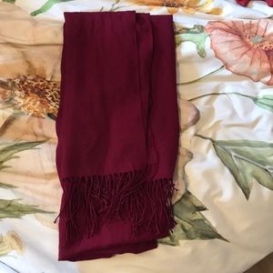 Red scarf